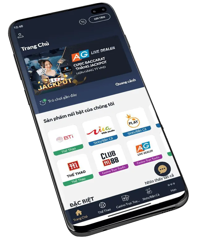 Chơi slot trên di động